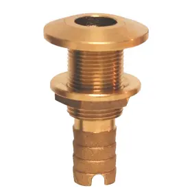 Hth-1125 Groco Bronze Hose Barb Thru-hull Fitting - 1-1/8 Inch