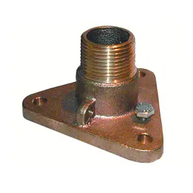Ibvf-750 Groco 3/4 Inch Bronze Nps To Npt Flange Adapter