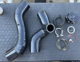 Gt40marine Gt-5857 Intercooler Tubing Upgrade Kit With Bov - Seadoo Rxp-x 230/300 2016-2025