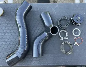 Gt-5857 Gt40marine Intercooler Tubing Upgrade Kit With Bov - Seadoo Rxp-x 230/300 2016-2025