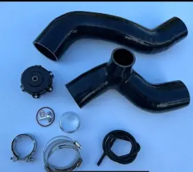 Gt-sd325tk-6ct-2024-rxt Gt40marine Intercooler Tubing Upgrade Kit With 50mm Bov - Seadoo Rxt-x 300 325