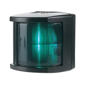 2984345 Hella Marine Starboard Navigation Light - Incandescent 2nm Black Housing