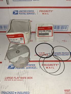 Honda 13101-hw6-730 2009 Aquatrax F-15 Piston And Rings New Discontinued Nos