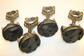 13101-mfj-d00 Honda 2008 Cbr600rr Engine Motor Block Pistons Connecting Rods
