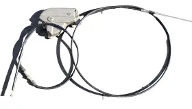 47870-hw3-671 Honda 2002-2007 Aquatrax R-12 R12 R-12x R12x Nozzle Trim Control Cables Box
