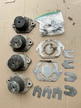 50201-hw1-681 Honda 2003-2007 Aquatrax F-12x R-12x Turbo Engine Motor Mounts Brackets Shims