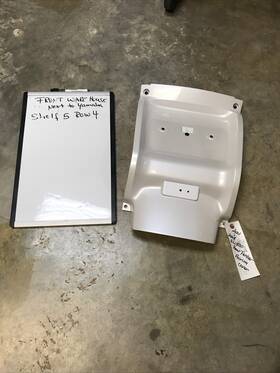 Honda Motorsports 80100-mca-000yb Oem Motorcycle - Powersports Fender Pt# Alpine White