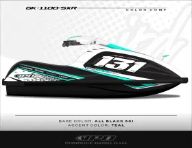 Gk-1100-sxr Ipd Graphics Kawasaki Sxr Kit 1100sxr Design