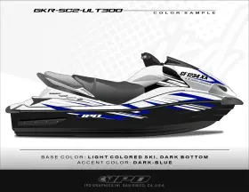 Gkr-sc2-ult Ipd Graphics Kawasaki Ultra 250 And 260 Rec Kit Sc2 Design