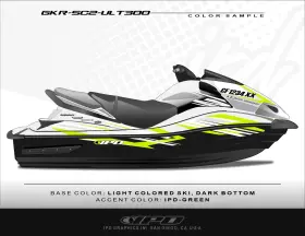 Gkr-sc2-ult300 Ipd Graphics Kawasaki Ultra 300 And 310 Rec Kit Sc2 Design