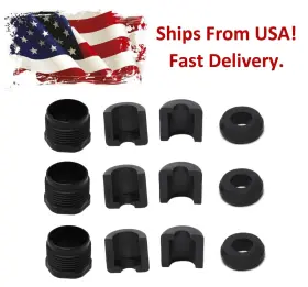 Cbl-nut-plastic-honda-kit-3pk Jsp Manufacturing Honda Steering Reverse Plastic Cable Lock Nut Repair Kit 90212-hw1-670 - 3 P