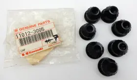 11012-3005 Kawasaki 7 Pcs Oem Black Caps Js440 Js800 Js750 Pro Factory Part