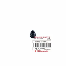 11012-3760-6z Kawasaki Oem Cap Black