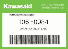 11061-0984 Kawasaki Genuine Gasket Cylinder Base -
