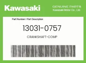 13031-0757 Kawasaki Genuine Crankshaft-comp -