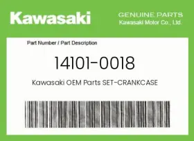 14101-0018 Kawasaki Genuine Set-crankcase -