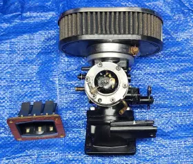 15001-3728 Kawasaki 1986-1987 Js 300 Jet Ski Oem Carburetor Carb Set Up Intake K&n Filter