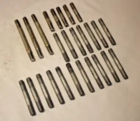 172r0830 Kawasaki Cylinder Studs 8x75 8x43 Jet Ski Zxi Jh Jh900 900 750 Jt1100 1100 1200