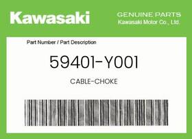 Kawasaki 59401-y001 Genuine Cable-choke -