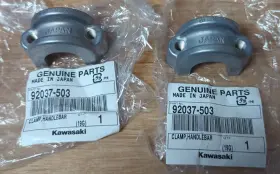 92009-3701 Kawasaki 2 New Jetski Js 440 550 Handle Bar Clamps 92037-503