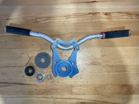 92190-3718 Kawasaki Js440 Js550 Js550sx Quick Steer Turn Steering Plate And Aftermarket Bars