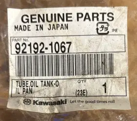 92192-1067 Kawasaki Genuine Part 2011-23 Ultra 310 Oil Tank Tube New