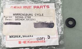 Kawasaki 92200-3795 Washer 5x12x1 New Genuine