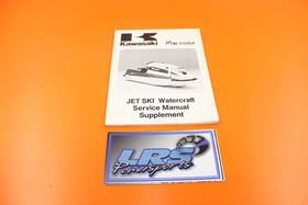 Kawasaki 99924-1148-51 1991 Jet Ski 550sx Watercraft Service Manual Supplement