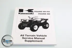 99924-1243-54 Kawasaki Prairie 400 4x4 Service Manual