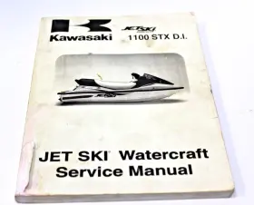 99924-1256-02 Kawasaki 2000 - 2001 Stx 1100 D.i. Service Manual Oem#