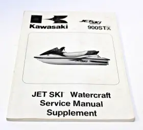 99924-1264-51 Kawasaki 2001 Stx 900 Service Manual Supplement Oem#