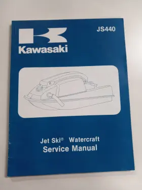 99963-0054-02 Kawasaki Js440 Jet Ski Watercraft Service Manual Part No