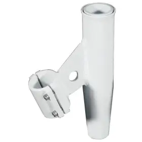 Ra5005wh Lees Tackle Clamp-on Rod Holder - White Aluminum Vertical Mount Fits 2.375 Inch O.d