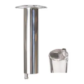 Rh5327v Lees Tackle Rod Holder Medium - Degree Stainless Steel