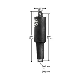 15056-002 Lenco Marine 101xd Extreme Duty Actuator - 12v 2-1/4 Inch Stroke With Hardware