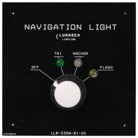 Lunasea Lighting Llb-53sw-81-00 Tri/anchor/flash Fixture Switch