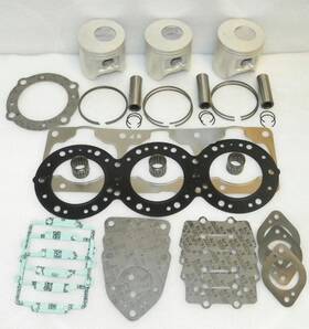 Marinepartsdistributors 686696281079 Kawasaki 1100 Stx Di Ultra 130 Rebuild Kit .75mm Over 80.75mm 3-cyl 130013734