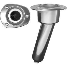 C2015d Mate Series Stainless Steel 15 Degree Rod And Cup Holder - Drain Oval Top