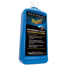 M9132 Meguiars #91 Marine/rv Pro Grade Power Cut Compound - 32oz