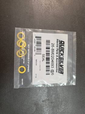 Mercruiser 26-8m0204693 New Oem Gear Case Oil Drain Plug Seal 8m0204693 Gasket Lot Of 6