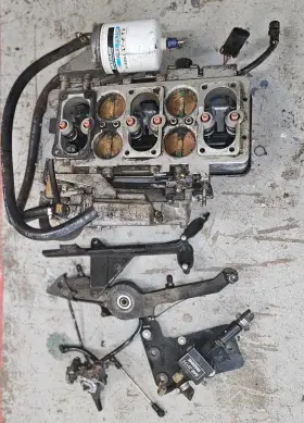 14817a34 Mercury Sea Doo Jet Drive 240 Efi Fuel Injector Injectors Injection Rail Vapor