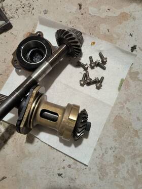 Mercury 820240a2 Ldrive 90hp Sport Jet Pinion Gear Impeller Shaft Bearing 820248 820249t