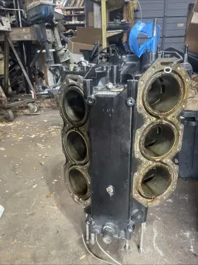 981a66 Mercury 225hp Optimax Dfi Engine Crankcase 981a66. Ready To Build