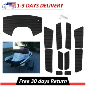 Lsot00842 Moonsport New Traction Mats Foot Pads Fit 1997-2000 Yamaha Waverunner Gp760 Gp800 Gp1200