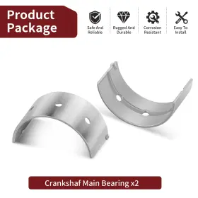 6s5-11416-10-00 Moto1988 6s5-11416-40-00 2x Crankshaft Main Bearing 6s5-11416-20-00 For Yamaha Waverunner