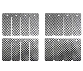 E1258 Motorsport Gaskets 731299488568 M-g Carbon Fiber Intake Reed Set For Kawasaki Sx-r 800 Sxr 03-2014