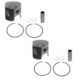 Nw-20000 Namura Technologies 2 Piston Kits For Kawasaki 1986-1996 650 Sx X2 Ts Sc Standard Bore 76mm