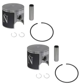 Nw-20001-2 Namura Technologies 2 Piston Kits For Kawasaki 1982-1990 Js550 And Sx550 .020 Over Bore 75.5mm