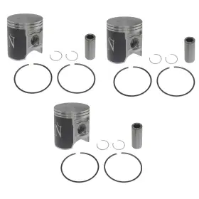Nw-20006 Namura Technologies 3 Piston Kits Fits Kawasaki 1999-2005 Ultra 150 1200 Stx-r Std Bore 80mm