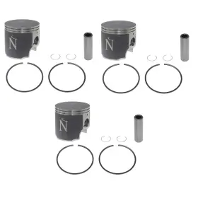 Nw-40001-2 Namura Technologies 3 Piston Kits For Yamaha Some 1996-2004 1200 Pwc .020 Over Bore 84.5mm